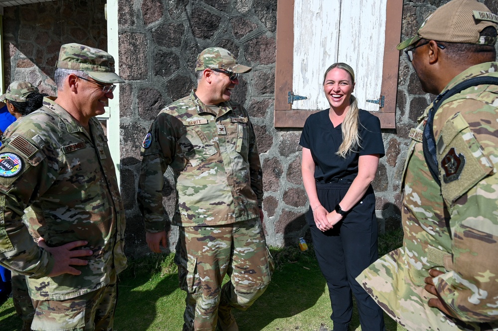 LAMAT 25: Reserve Citizen Airmen participate in global health engagement in St Kitts, Nevis