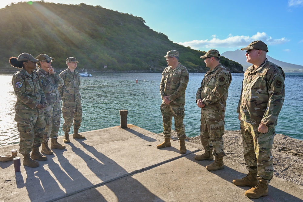 LAMAT 25: Reserve Citizen Airmen participate in global health engagement in St Kitts, Nevis