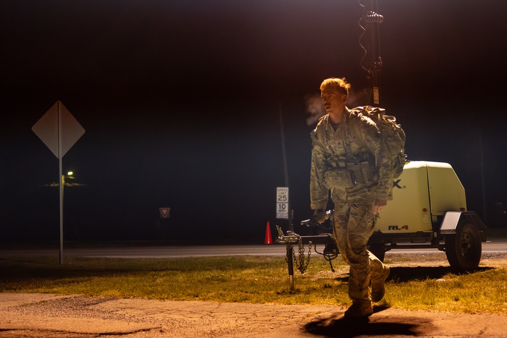XVIII Airborne Corps Best Squad Competition Day Three: 12-Mile Ruck
