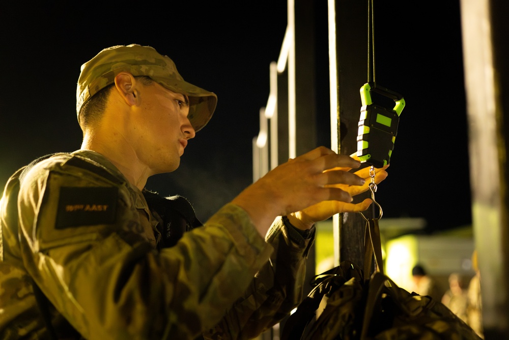 XVIII Airborne Corps Best Squad Competition Day Three: 12-Mile Ruck