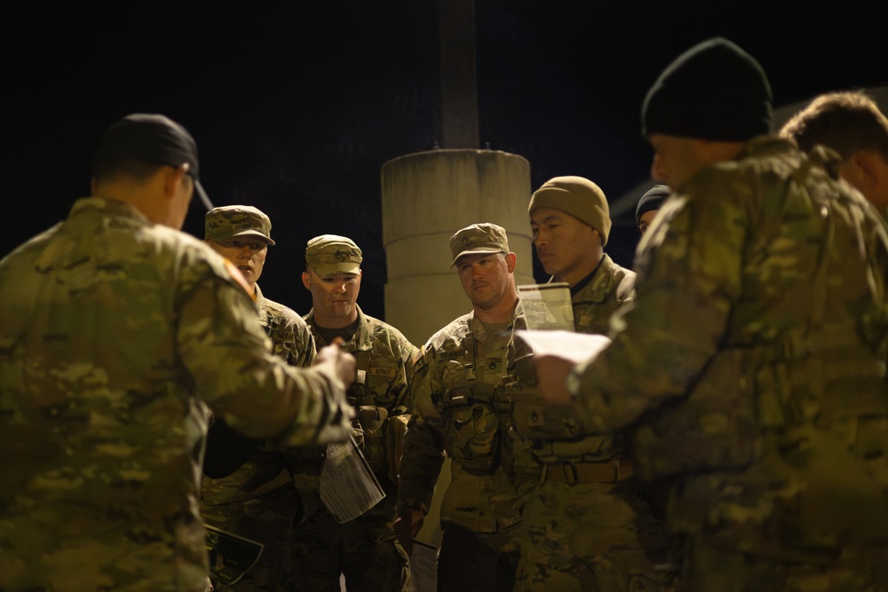XVIII Airborne Corps Best Squad Competition Day Three: 12-Mile Ruck