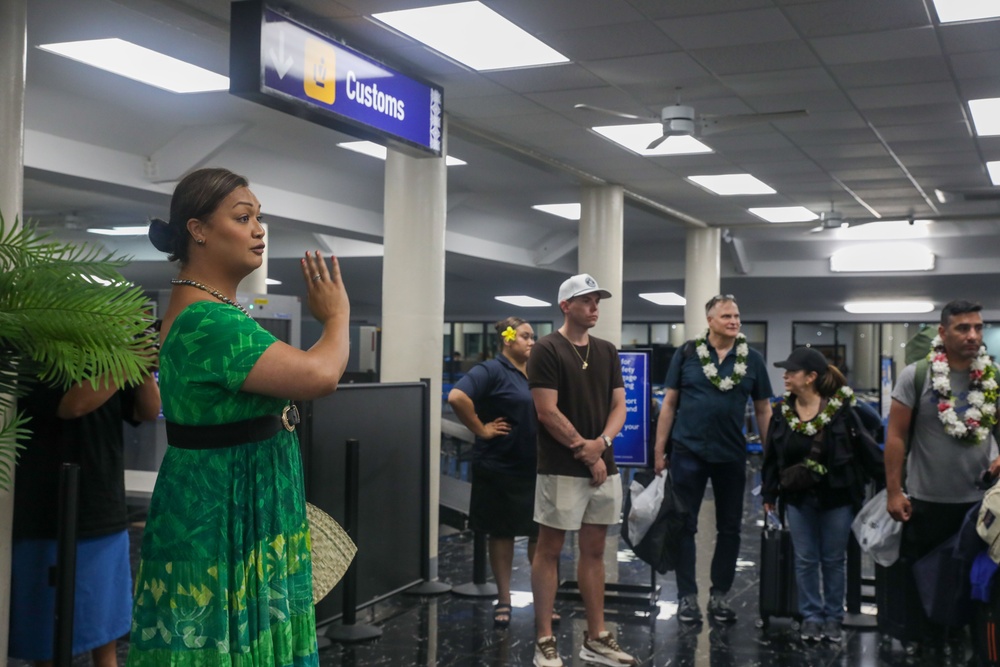 Sailors arrive in American Samoa to celebrate Navy Week