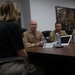AAFES team visits the 379th Air Expeditionary Wing leadership team