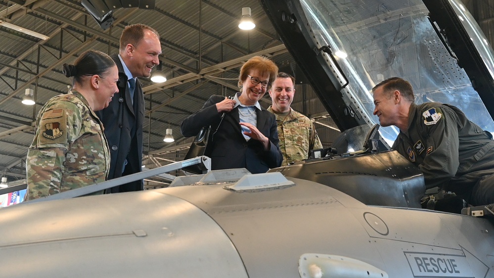 German Ambassador to Luxembourg visits 52nd FW