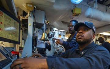 USS Milius (DDG 69) Conducts Integrated Training Team Drills While Operating in the South China Sea