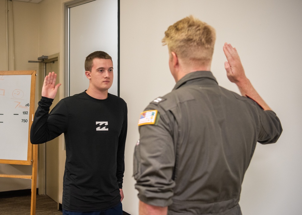 ACSN Beyer's Reenlistment