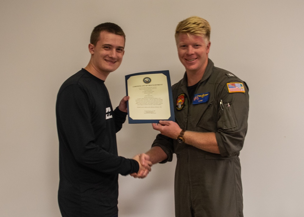 ACSN Beyer's Reenlistment