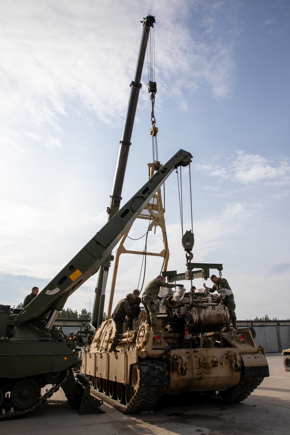 NATO Allies Flex U.S. and Spanish Recovery Capabilities