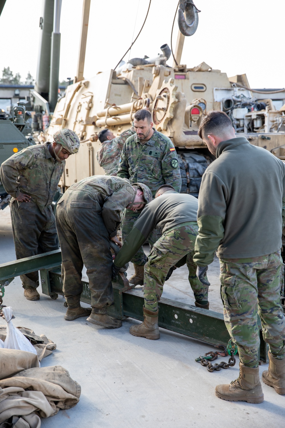NATO Allies Flex U.S. and Spanish Recovery Capabilities