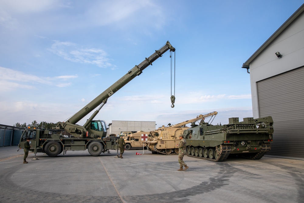 NATO Allies Flex U.S. and Spanish Recovery Capabilities