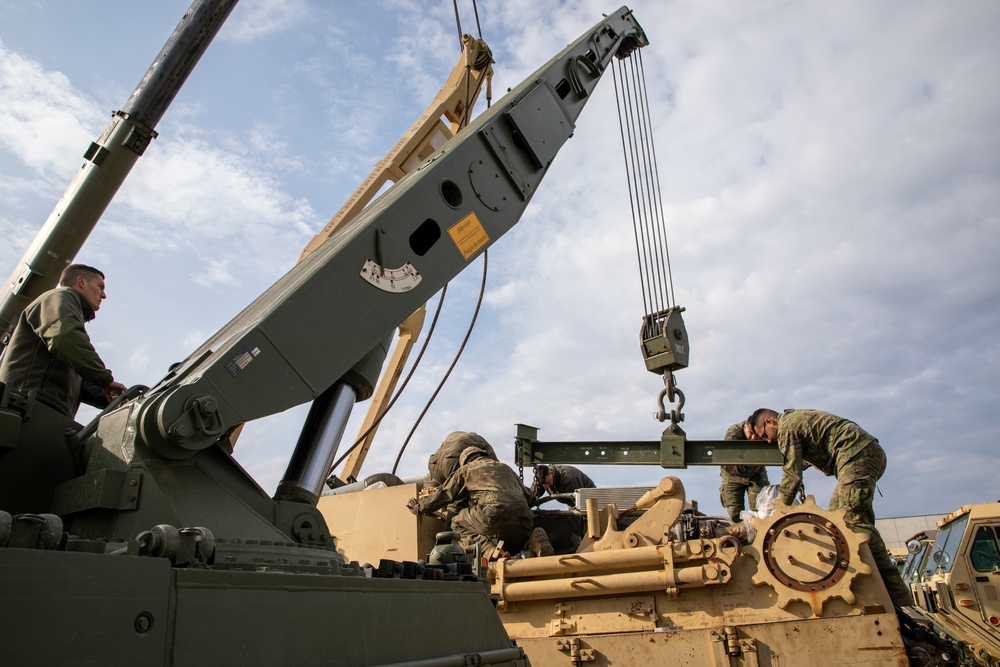 NATO Allies Flex U.S. and Spanish Recovery Capabilities