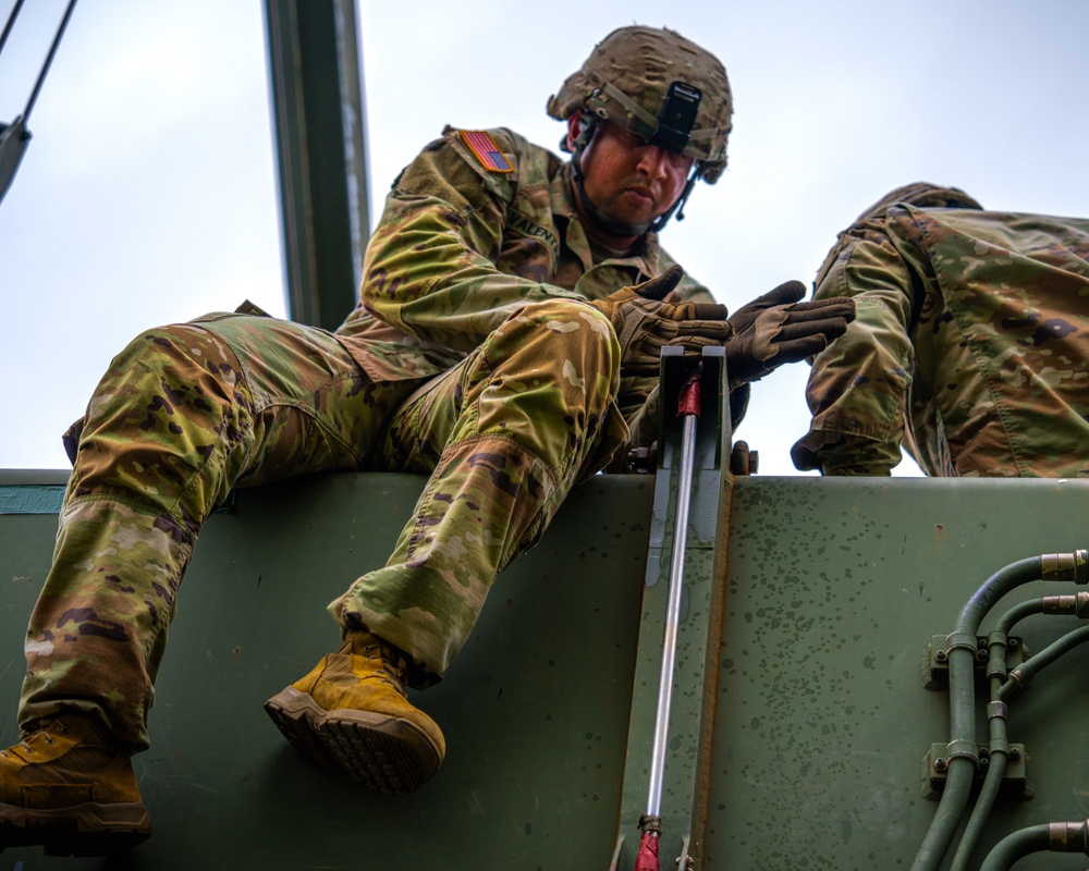 Army Air Defenders Conduct Patriot Reload Drills