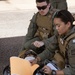 MRF-D 25.3: U.S. Navy nurses and Corpsmen conduct enroute care training