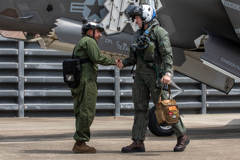 U.S. Marine Corps, Air Force ready for Freedom Flag 25-1
