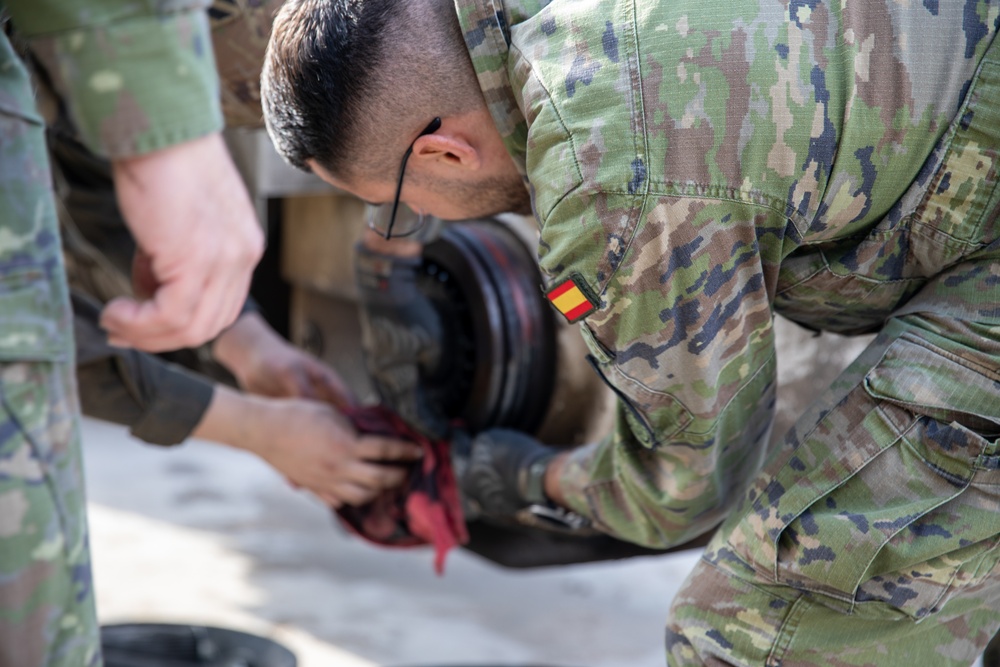 NATO Allies Flex U.S. and Spanish Recovery Capabilities