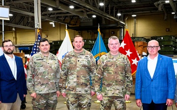 DLA Distribution Corpus Christi showcases capabilities to AMC leader