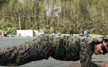 Marines Compete in Team Match During Marine Corps Marksmanship Championship