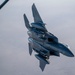 Strike Eagles in-air refuel for Operation Inherent Resolve