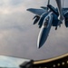 Strike Eagles in-air refuel for Operation Inherent Resolve