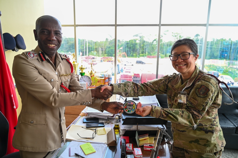 433rd ASTS Train With First Responders, Healthcare Professionals in Guyana