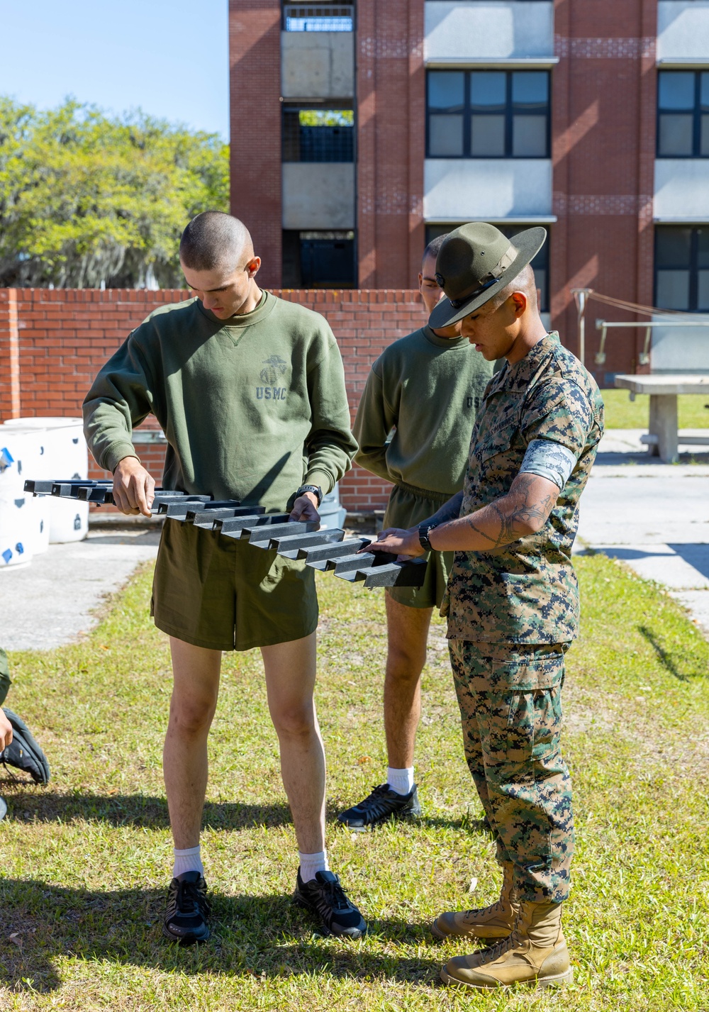 Marine Corps Recruit Depot Parris Island Spring Cleaning