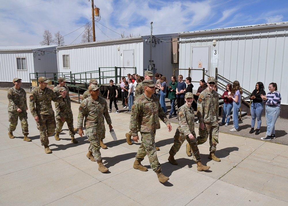 Hill Airmen join Syracuse Junior High to celebrate military children