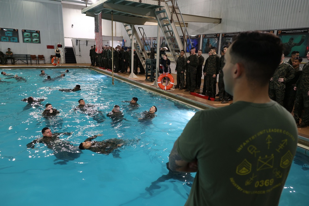 Alpha Company Swim Qualification
