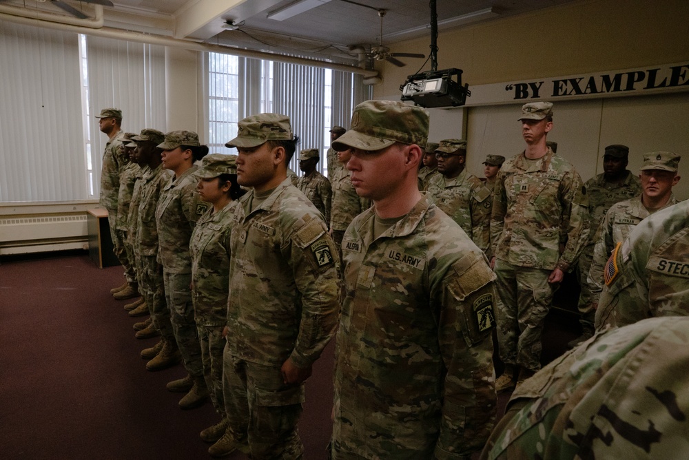 264th Combat Sustainment Support Battalion Repatching Ceremony