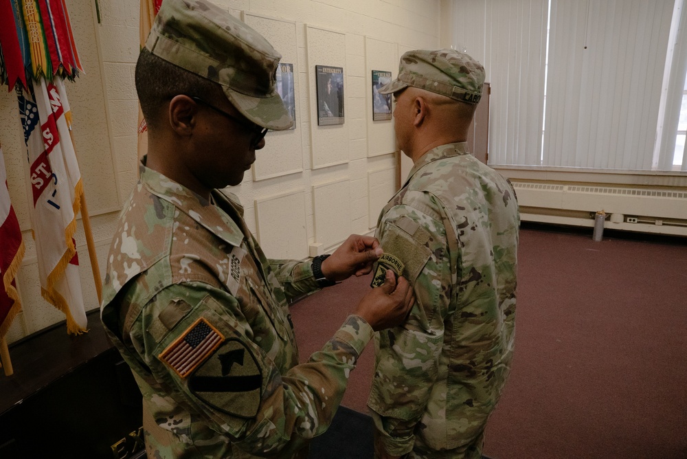 264th Combat Sustainment Support Battalion Repatching Ceremony