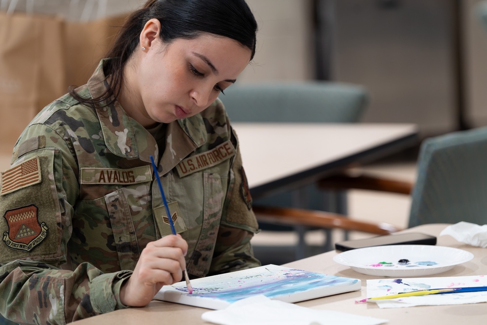 Healing Through Art: Paint Therapy at AFMAO