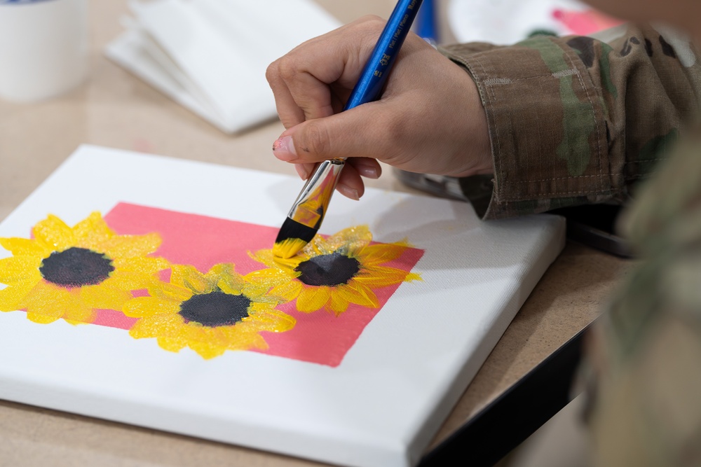 Healing Through Art: Paint Therapy at AFMAO