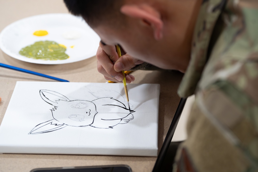Healing Through Art: Paint Therapy at AFMAO