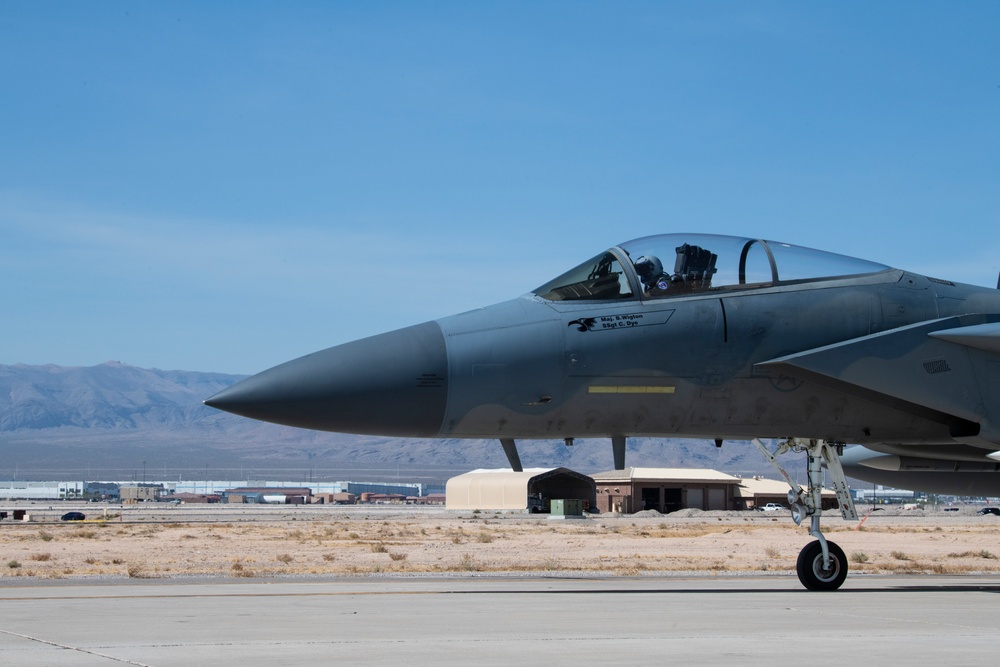 142nd Wing Supports WIC at Nellis AFB