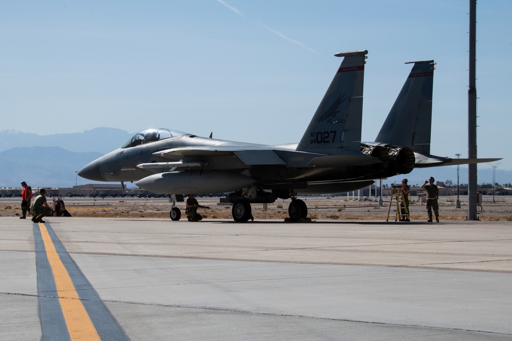 142nd Wing Supports WIC at Nellis AFB
