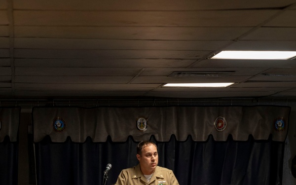 Kearsarge Holds Sexual Assault Prevention Response Ceremony