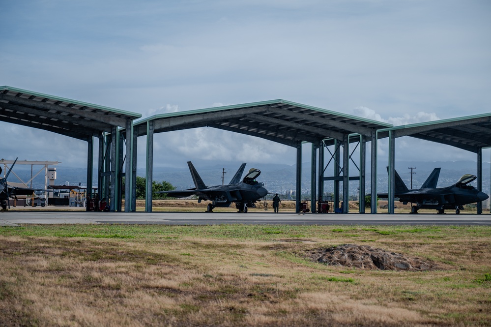 The 19th Fighter Squadron participates in Sentry Aloha 25-2