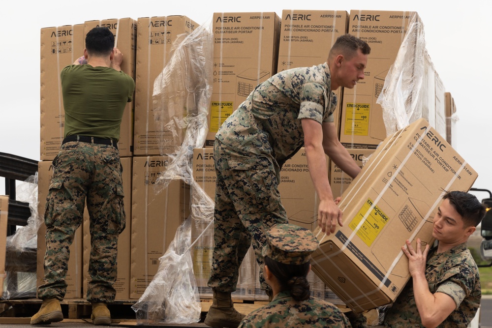 Operation Clean Sweep II brings new air conditioning units to I MEF barracks