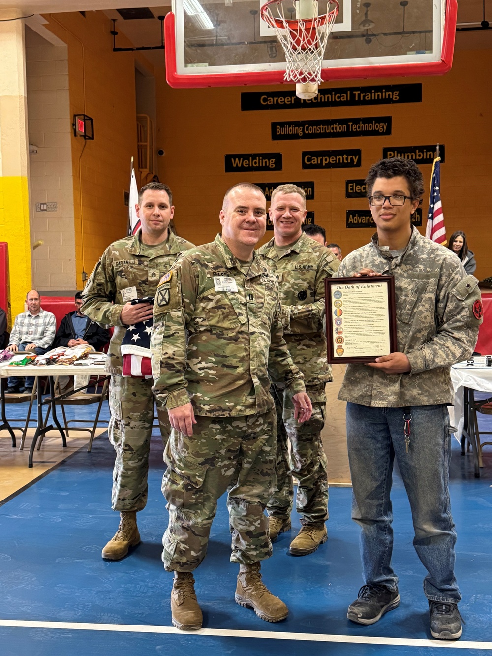 Albuquerque Job Corps student advances career goals by joining the US Army.