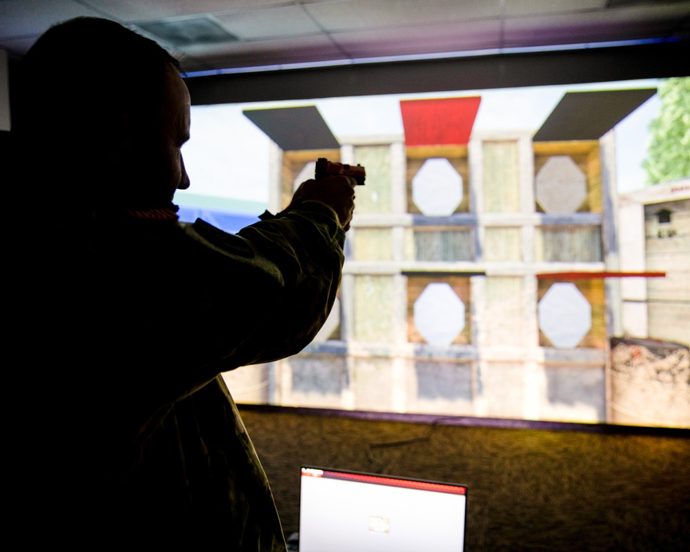 Montana National Guard Conducts Laser Shot Training