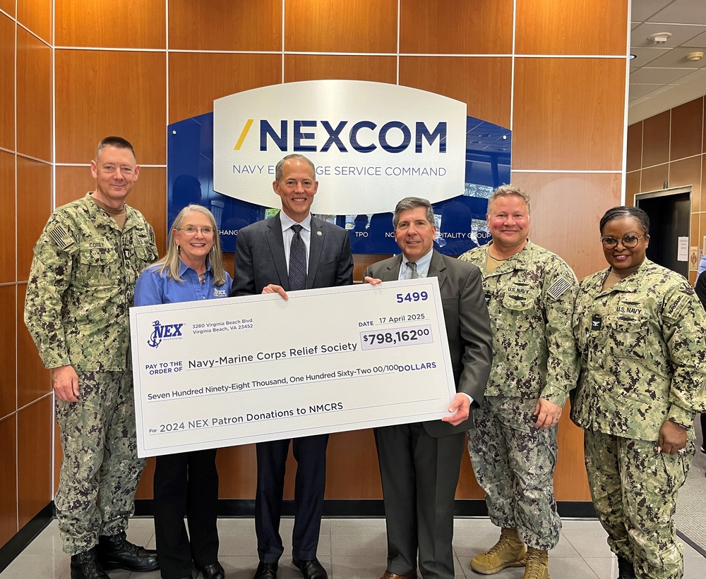 NEX Patrons Support Navy-Marine Corps Relief Society
