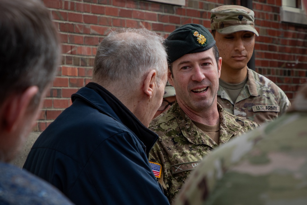 I Corps Honors CW5 (Ret.) Fried