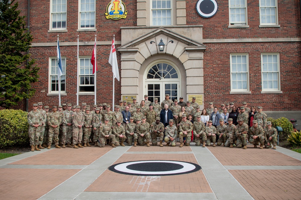 I Corps Honors CW5 (Ret.) Fried