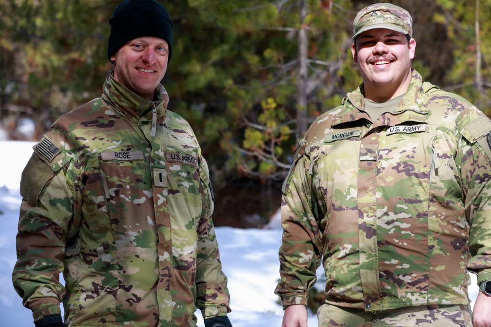 BG Dorvall Coins MTARNG Soldiers at Arctic Training