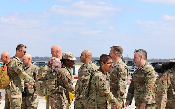 1st Battalion, 178th Infantry Regiment return to Illinois