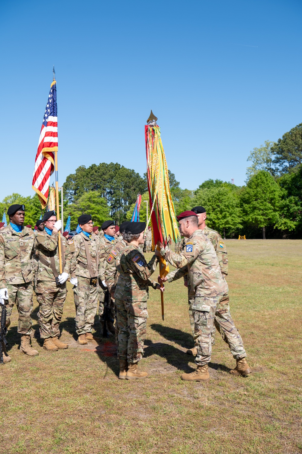 525 Military Intelligence Brigade Change of Command Ceremony
