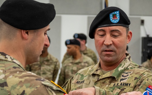 41st Engineer Battalion Color Casing Ceremony