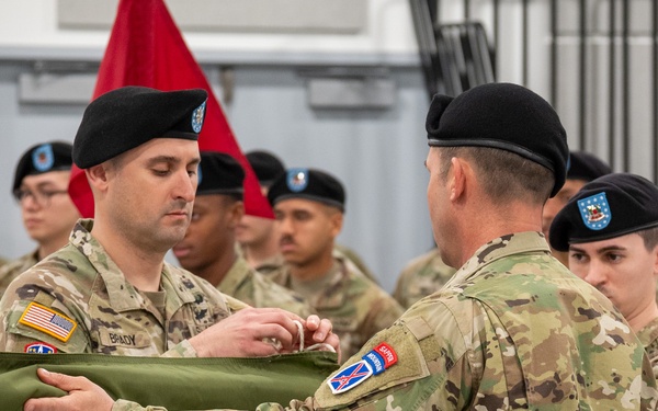 41st Engineer Battalion Color Casing Ceremony