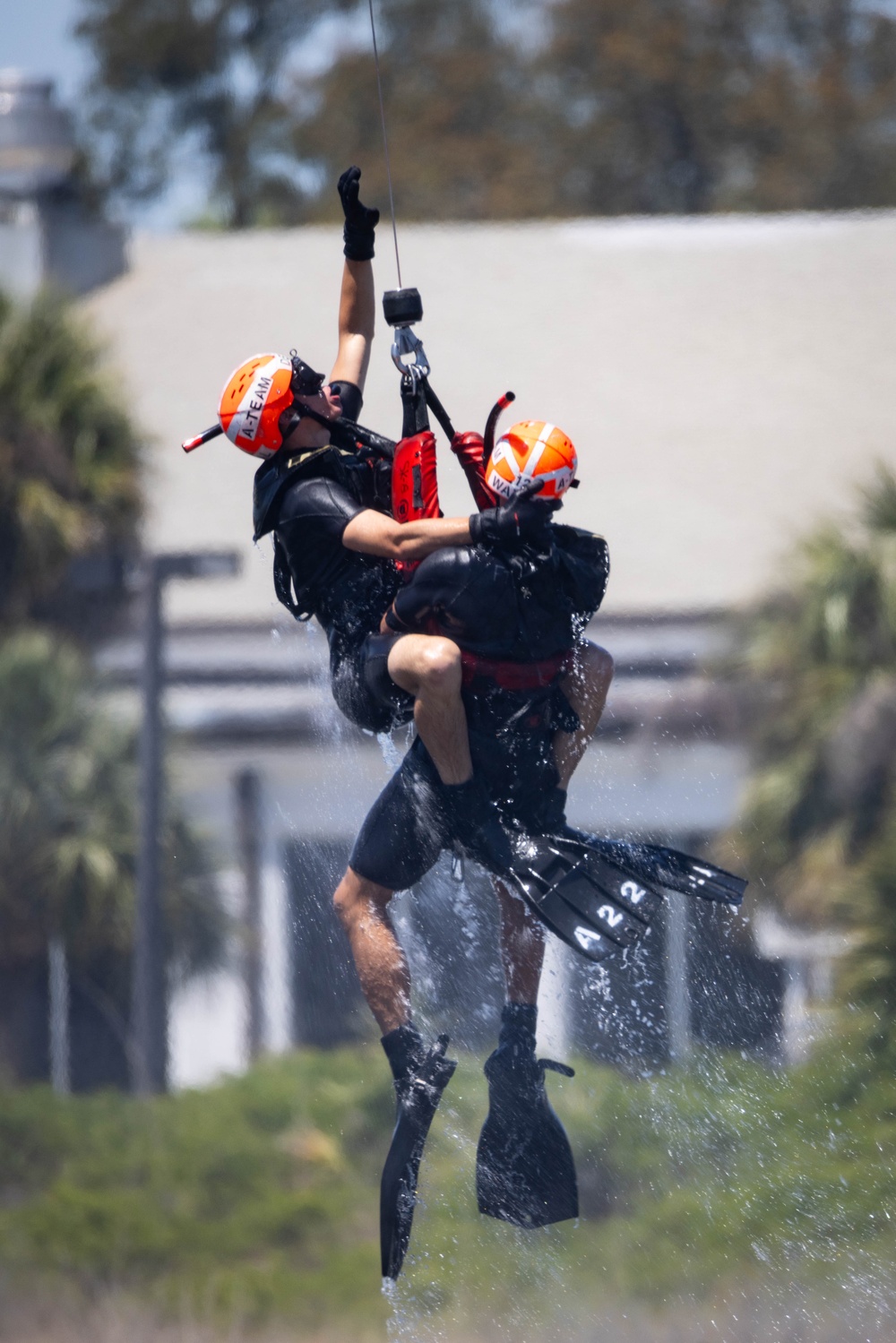 HSM-50 Conducts SAR Jump and Hoist Evolutions with Naval Aviation Rescue Swimmer School