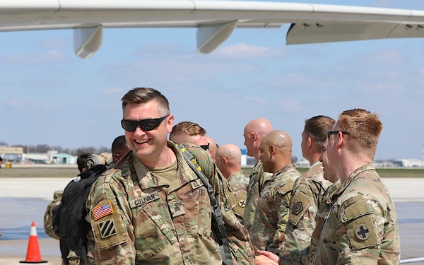 1st Battalion, 178th Infantry Regiment return to Illinois