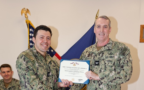 NEIC Change of Command